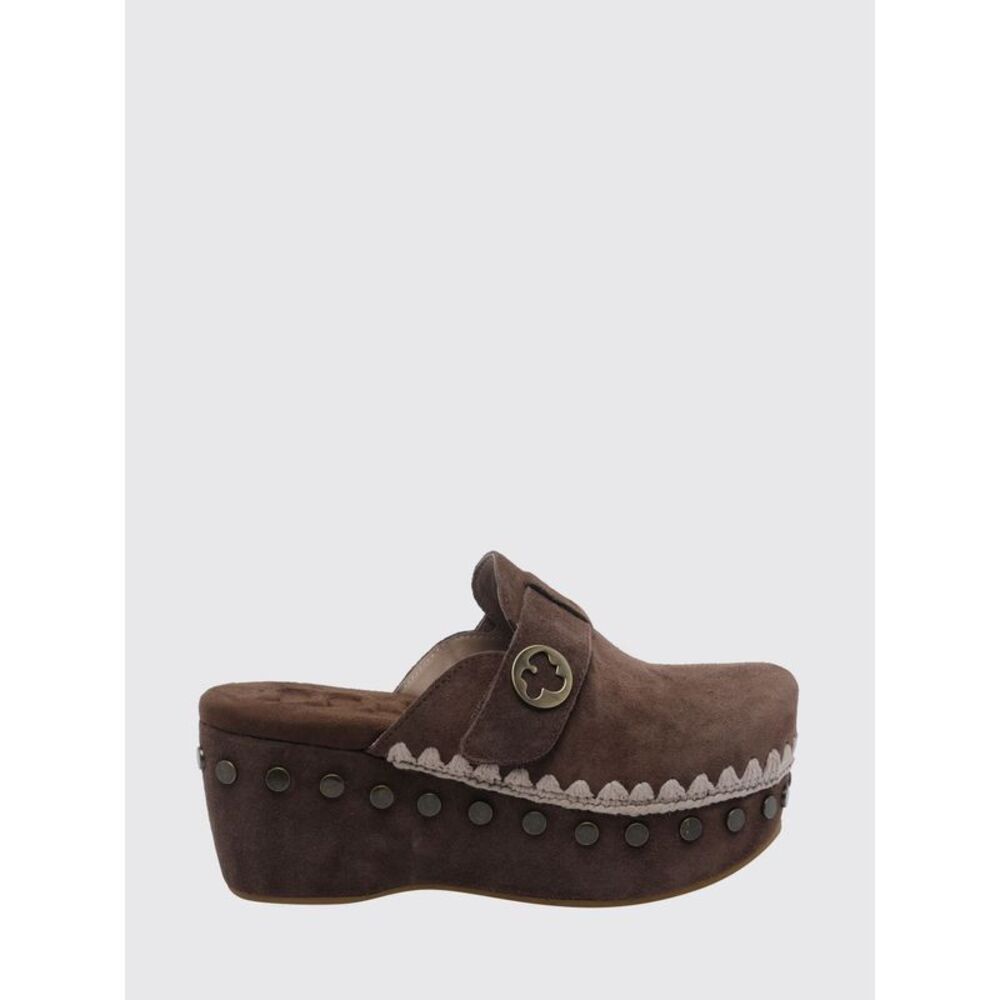 Mou Wedge Shoes Woman Brown